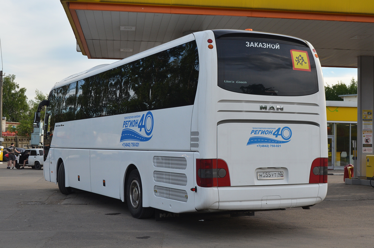 Калужская область, MAN R07 Lion's Coach RHC444 № Н 555 УТ 40
