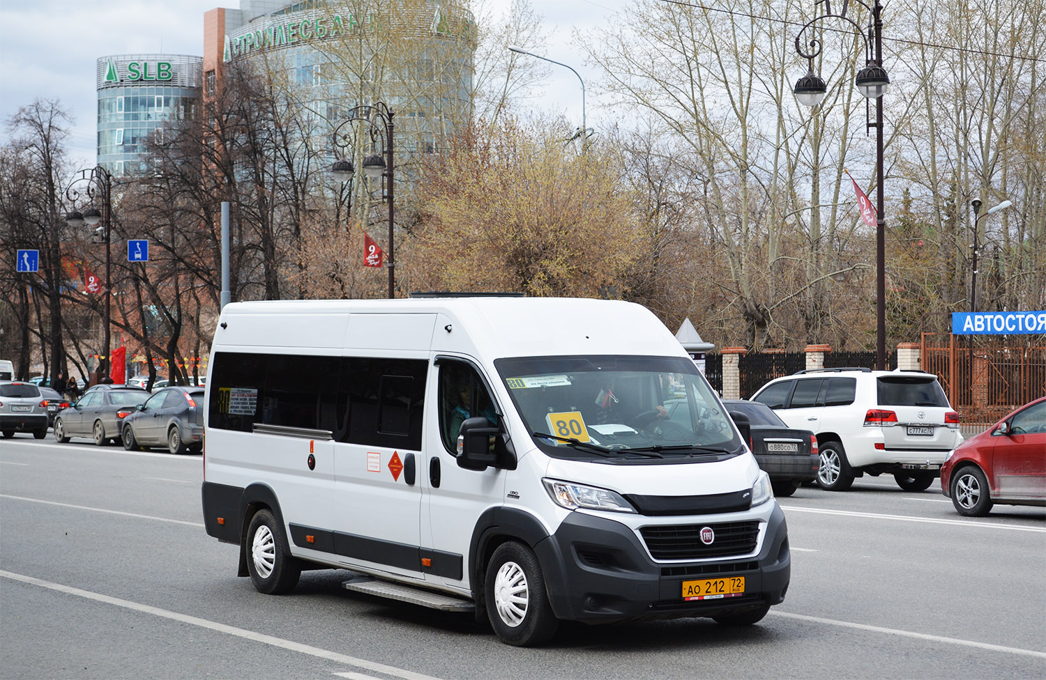 Тюменская область, Нижегородец-FST613 (FIAT Ducato) № АО 212 72