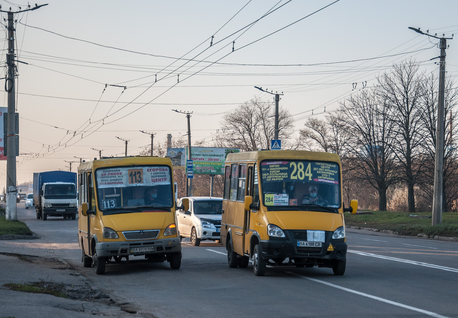 Кировоградская область, БАЗ-22154 "Дельфин" № BA 8978 BB; Кировоградская область, БАЗ-2215 "Дельфин" № BA 6188 CA