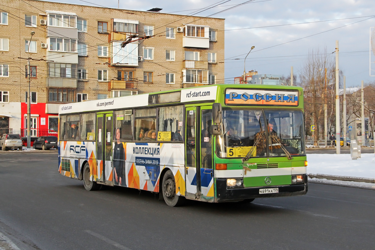 Пермский край, Mercedes-Benz O405 № К 691 КА 159