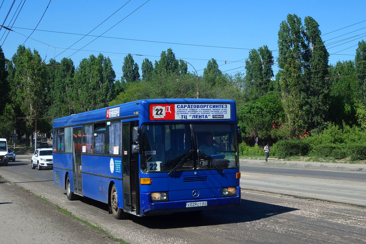 Саратовская область, Mercedes-Benz O405 № Х 029 СТ 64