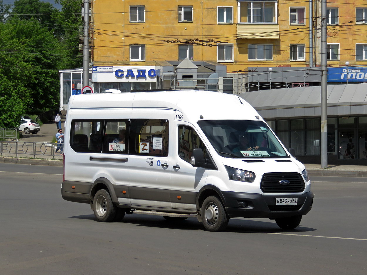 Кировская область, Ford Transit FBD [RUS] (X2F.ESG.) № х765