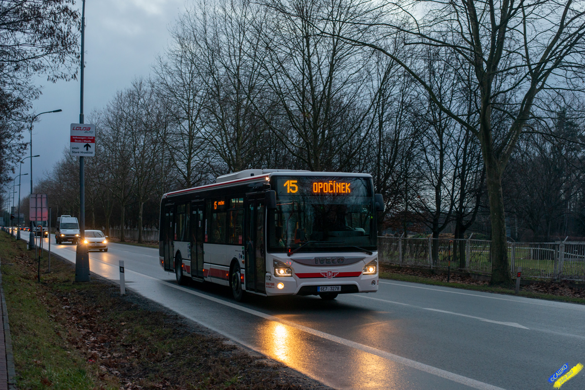 Česko, IVECO Urbanway 12M č. 112