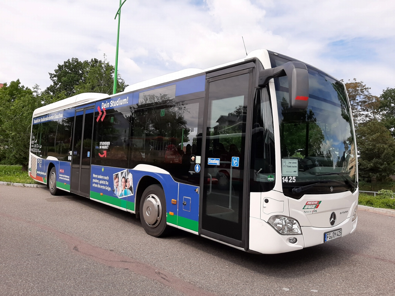 Саксония, Mercedes-Benz Citaro C2 LE Ü № 1425