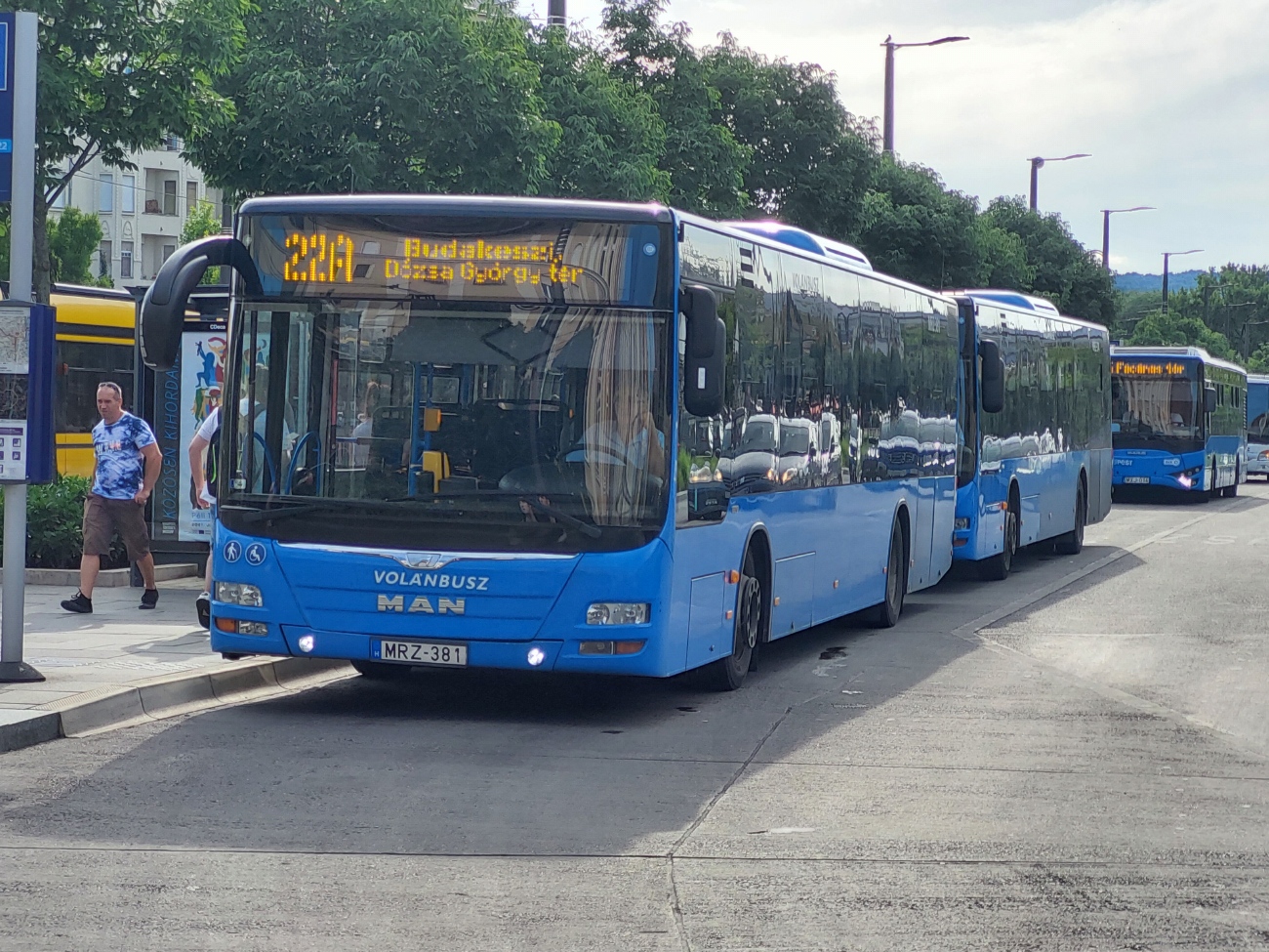 Венгрия, MAN A21 Lion's City NL283 № MRZ-381