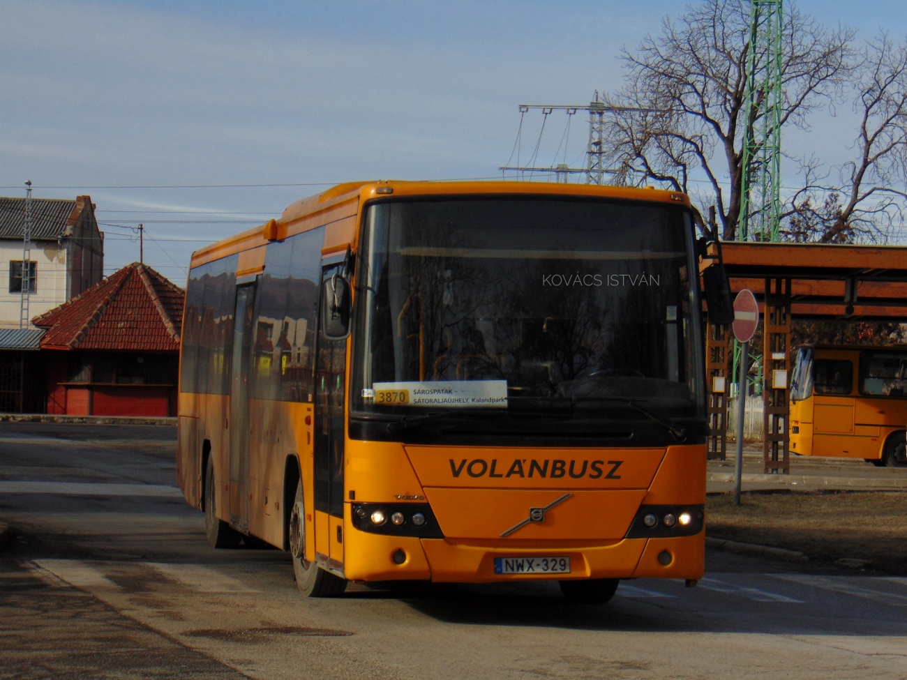 Венгрия, Volvo 8700LE № NWX-329