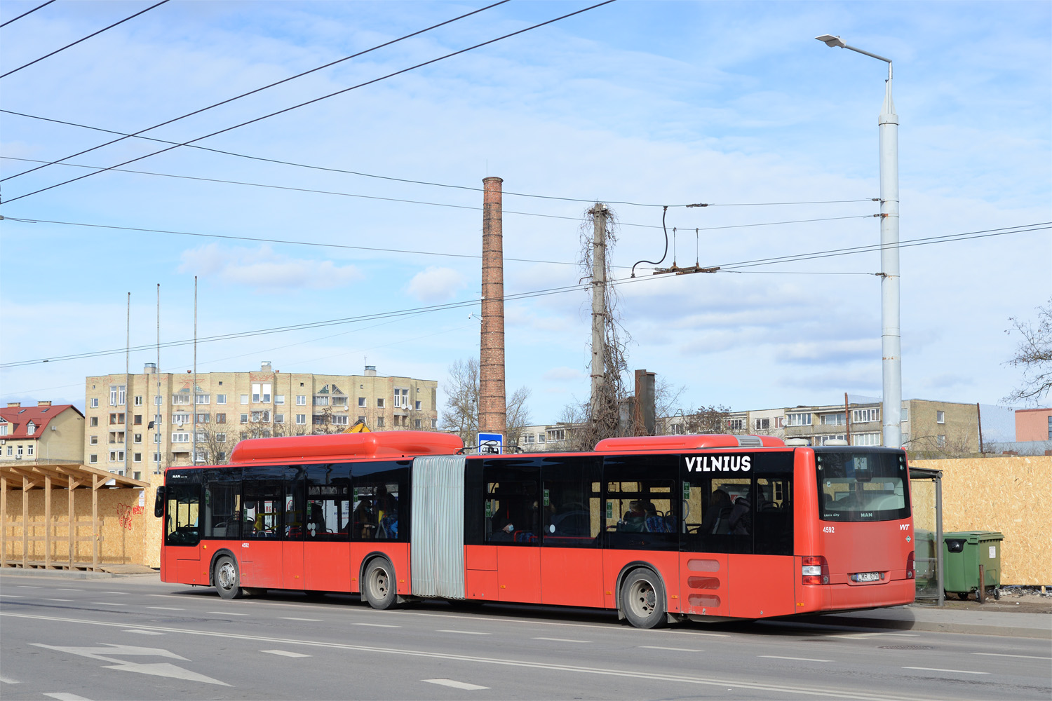 Литва, MAN A23 Lion's City G NG313 CNG № 4592