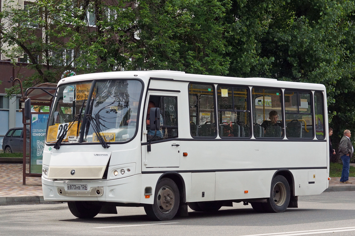 Ставропольский край, ПАЗ-320302-12 "Вектор" № Е 873 НВ 126