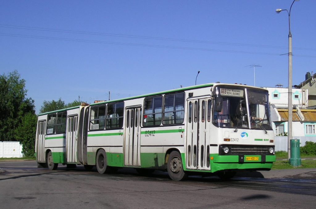 Москва, Ikarus 280.33M № 02412