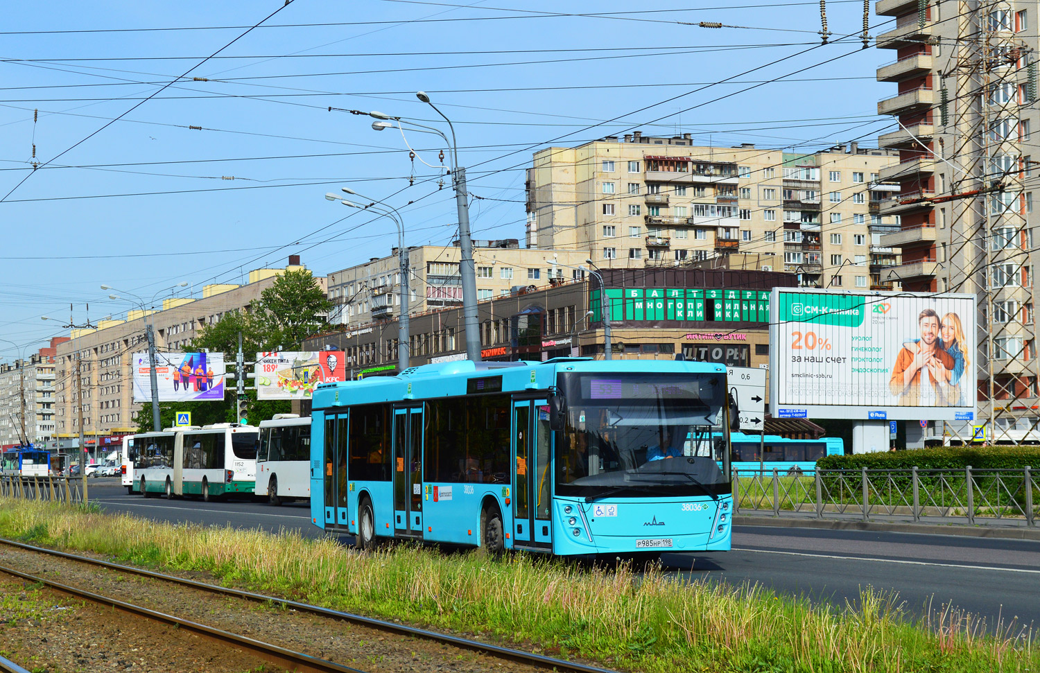 Санкт-Петербург, МАЗ-203.945 № 38036