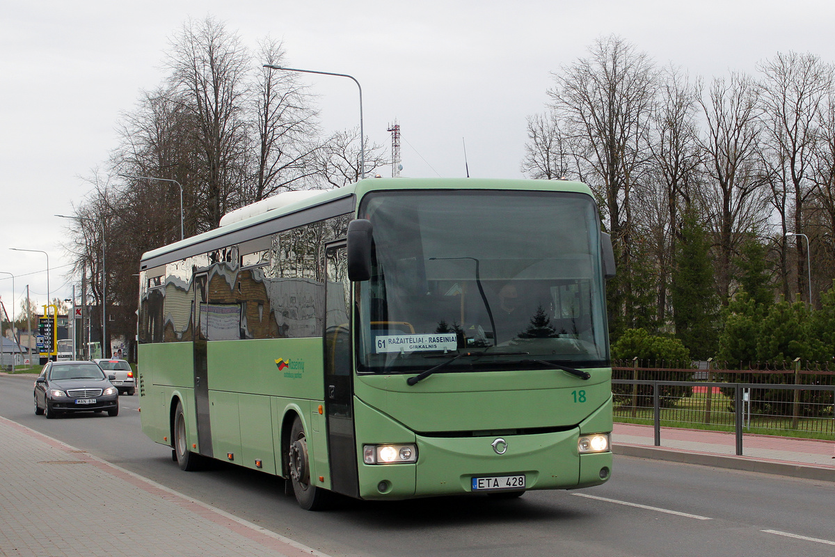 Литва, Irisbus Crossway 12M № 18