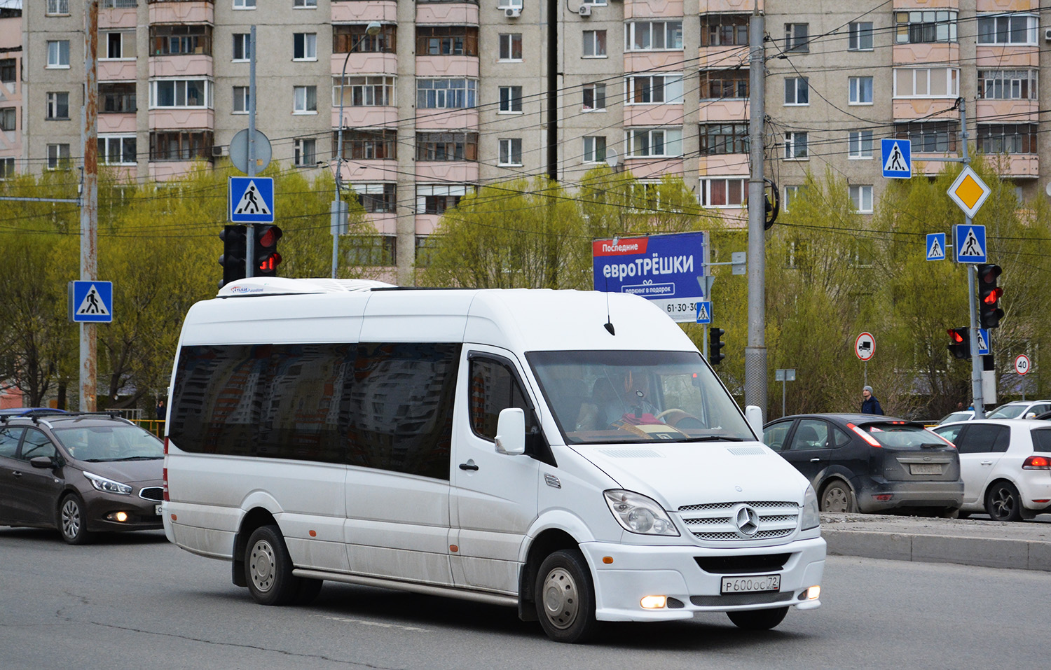 Тюменская область, Луидор-22360C (MB Sprinter) № Р 600 ОС 72