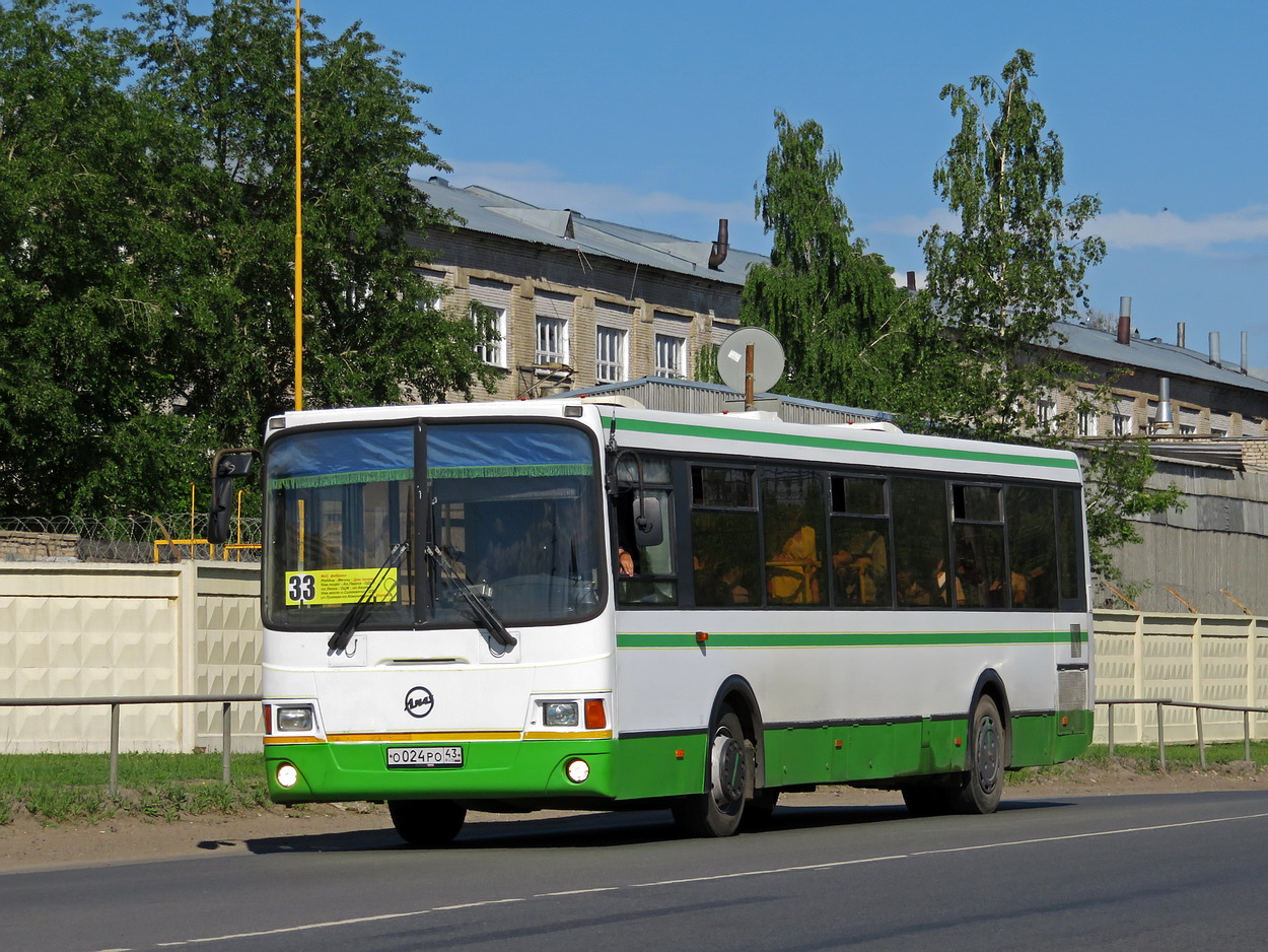 Кировская область, ЛиАЗ-5256.53 № О 024 РО 43