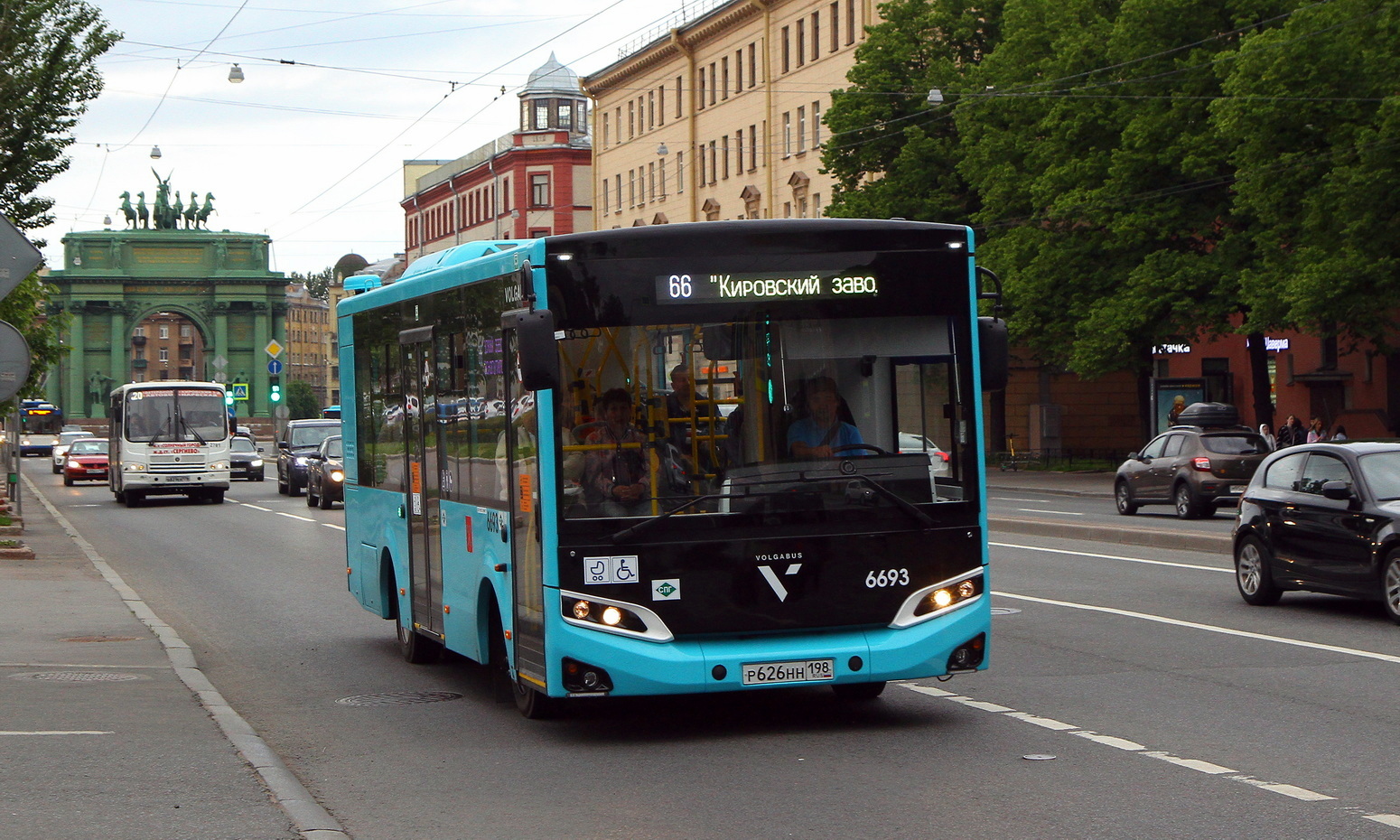 Санкт-Петербург, Volgabus-4298.G4 (LNG) № 6693