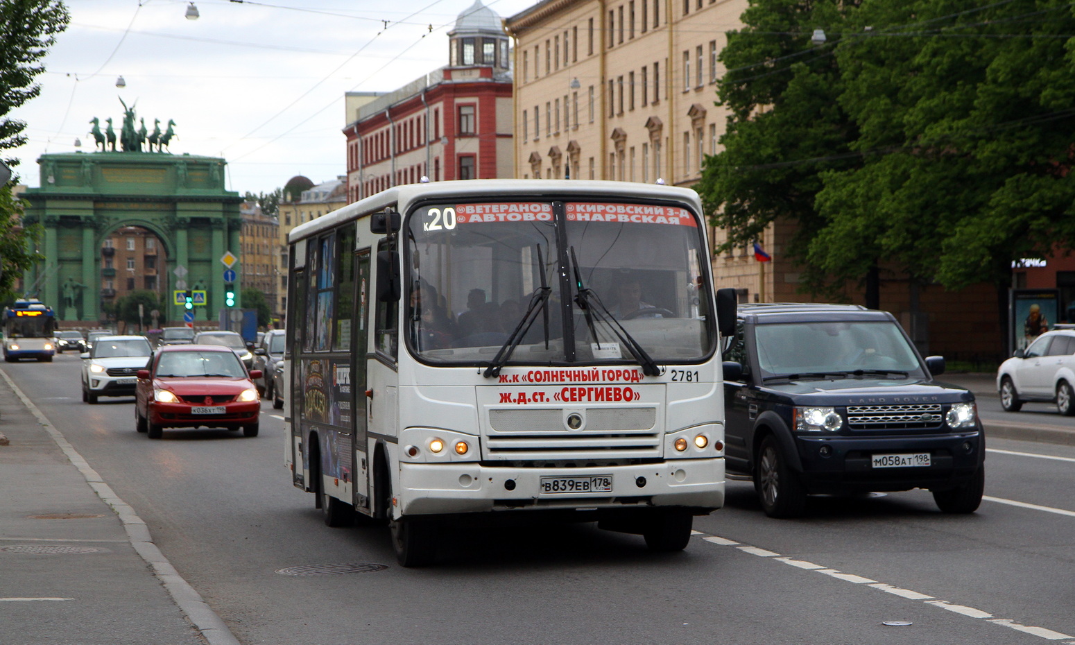 Санкт-Петербург, ПАЗ-320402-03 № n781