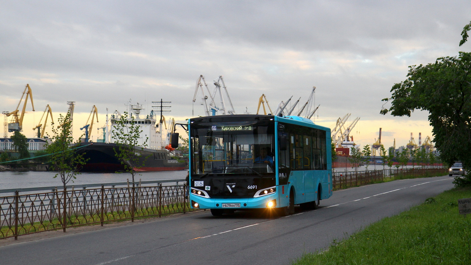 Санкт-Петербург, Volgabus-4298.G4 (LNG) № 6691