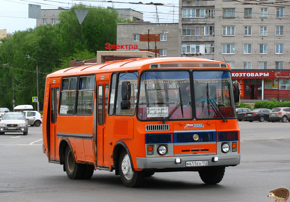 Nizhegorodskaya region, PAZ-32054 # М 655 ЕВ 152