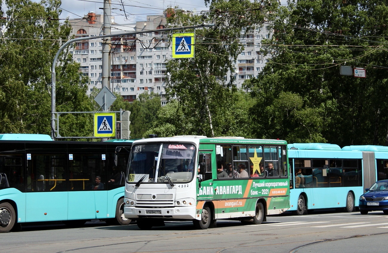 Санкт-Петербург, ПАЗ-320402-05 № n502