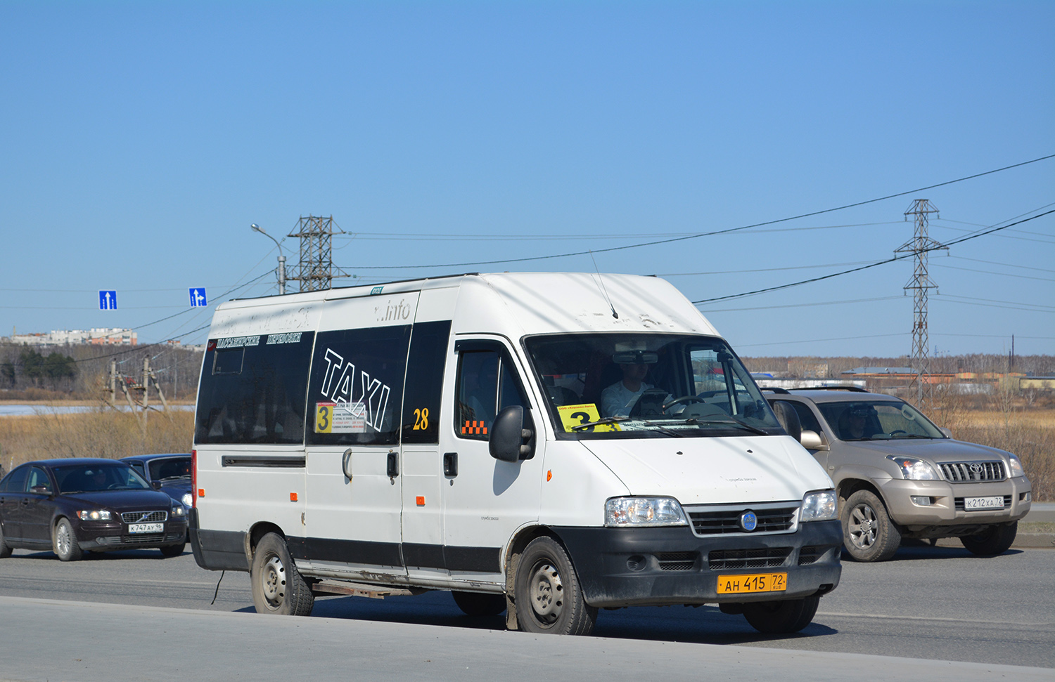 Тюменская область, FIAT Ducato 244 CSMMC-RLL, -RTL № АН 415 72