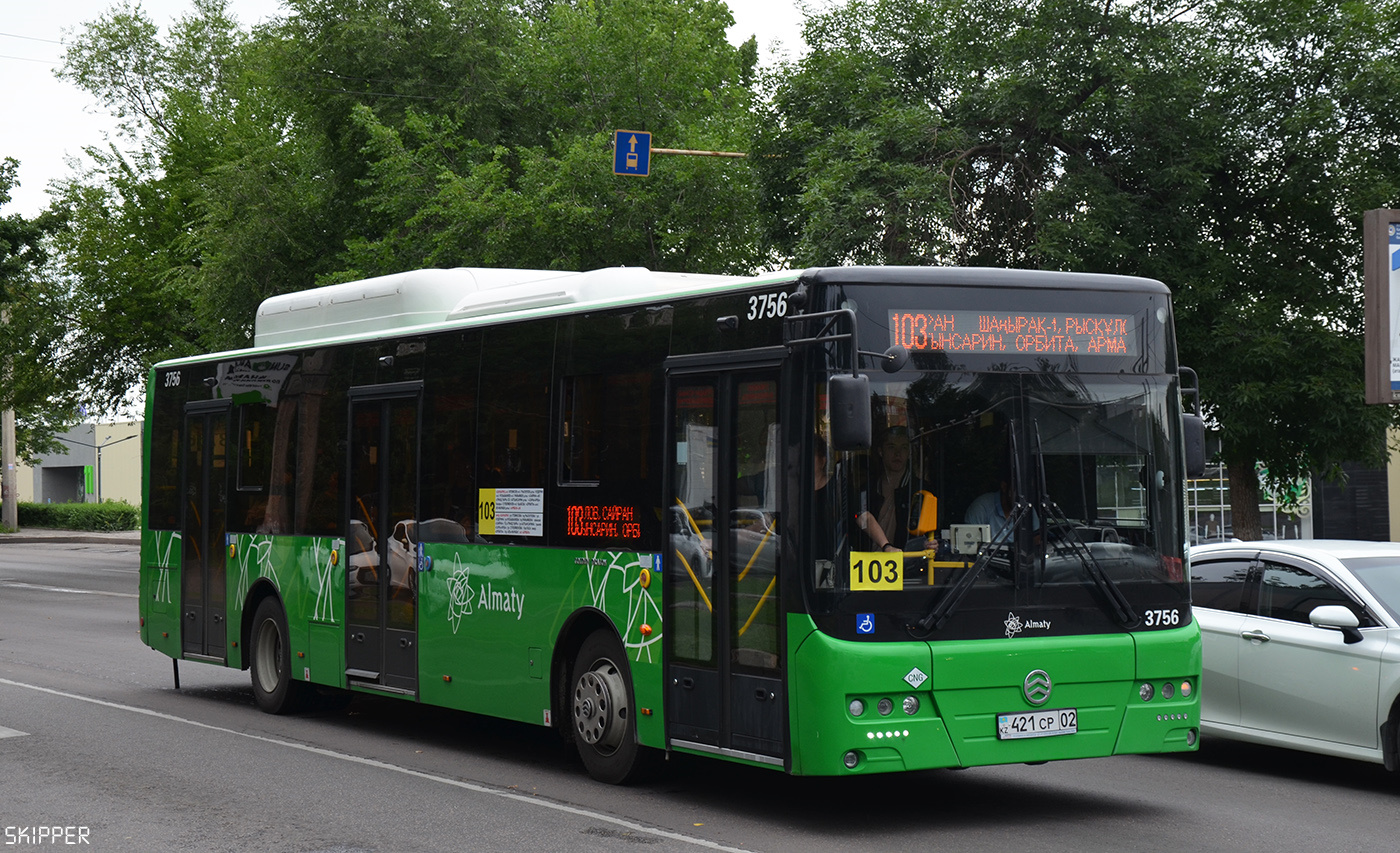 Алматы, Golden Dragon XML6125CN (Hyundai Trans Auto) № 3756