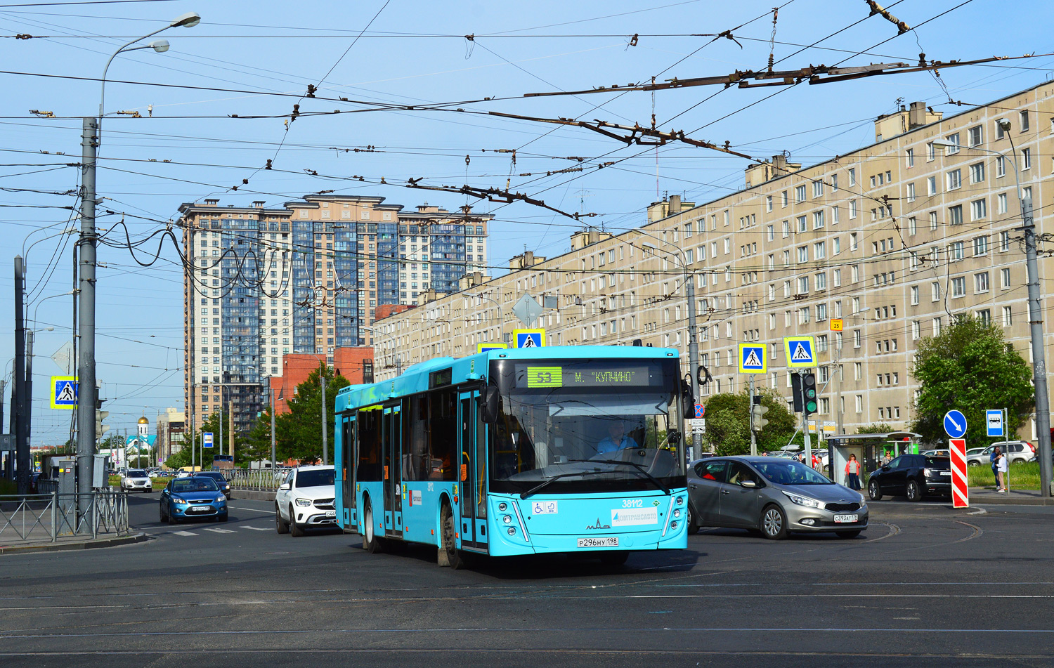 Санкт-Петербург, МАЗ-203.945 № 38112