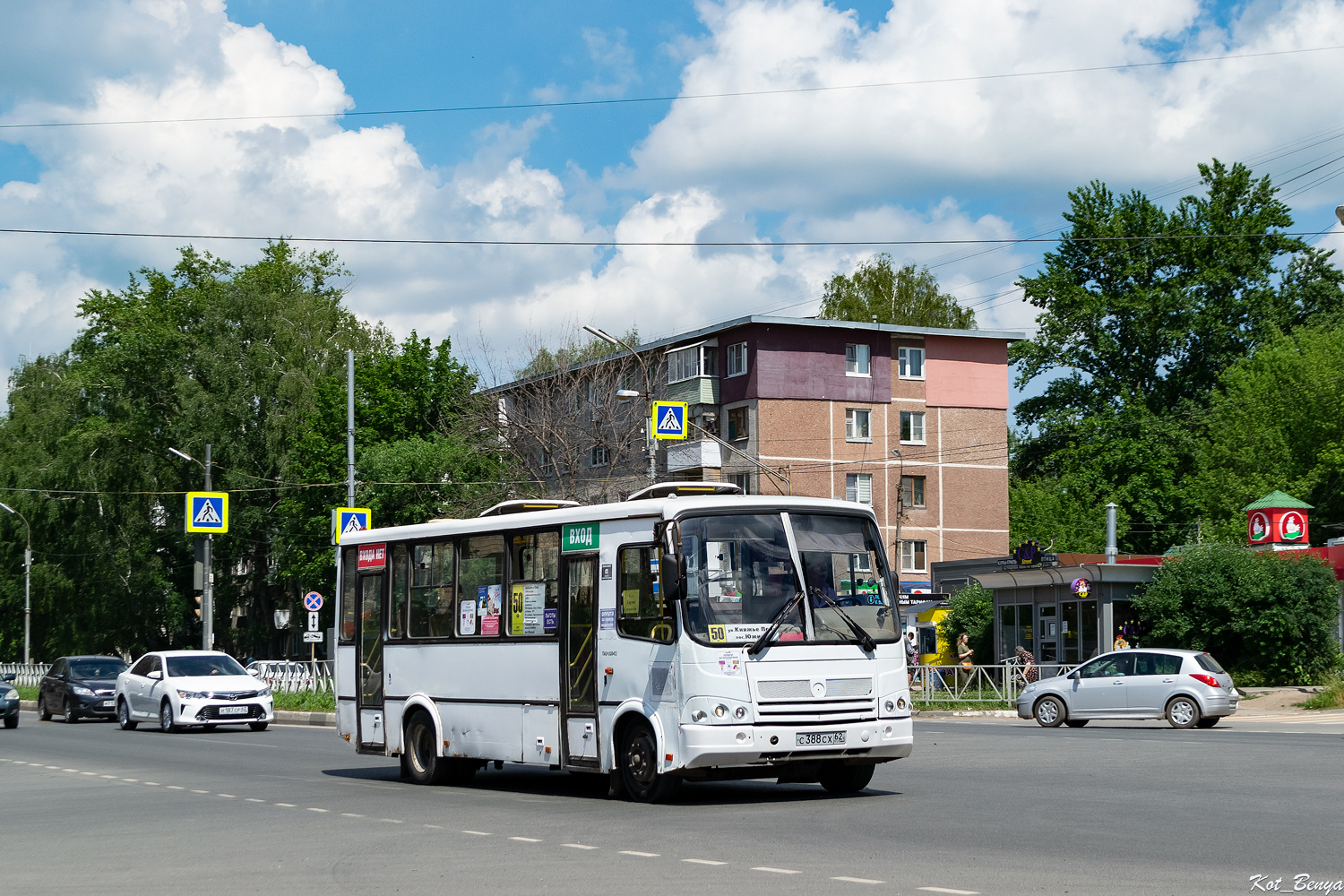 Рязанская область, ПАЗ-320412-05 № С 388 СХ 62