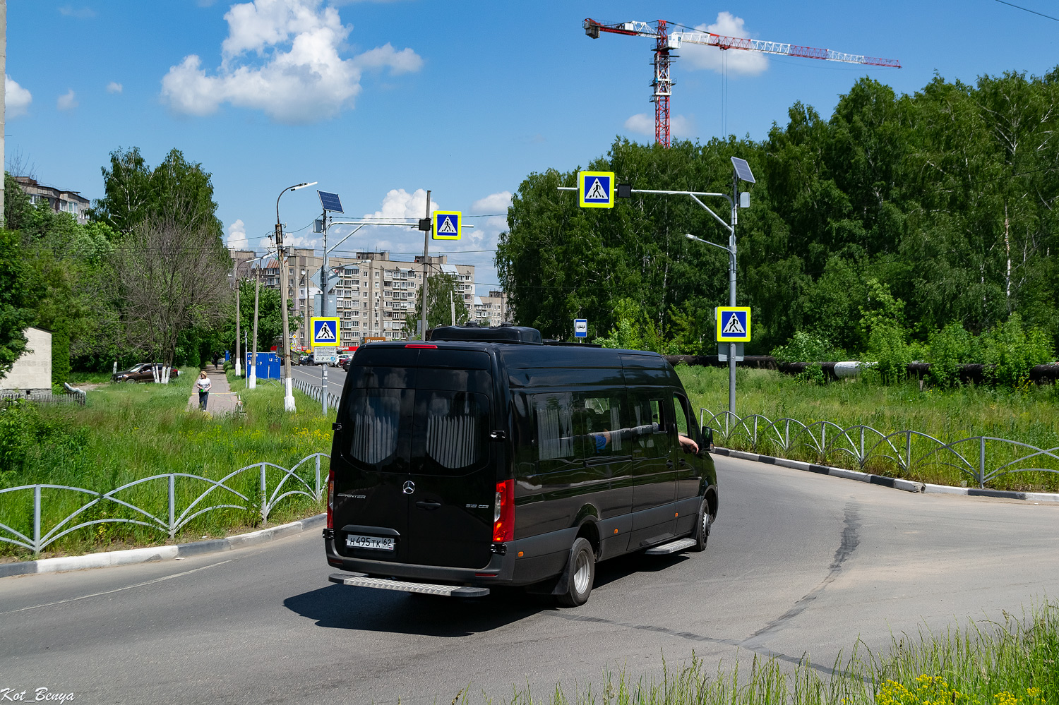 Рязанская область, Mercedes-Benz Sprinter W907 516CDI № Н 495 ТК 62