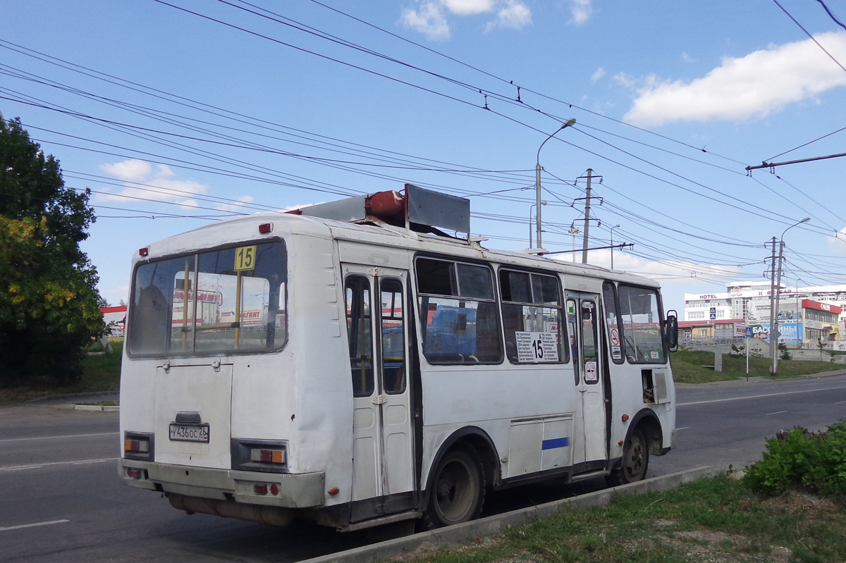 Ставропольский край, ПАЗ-32054 № У 436 ОС 26