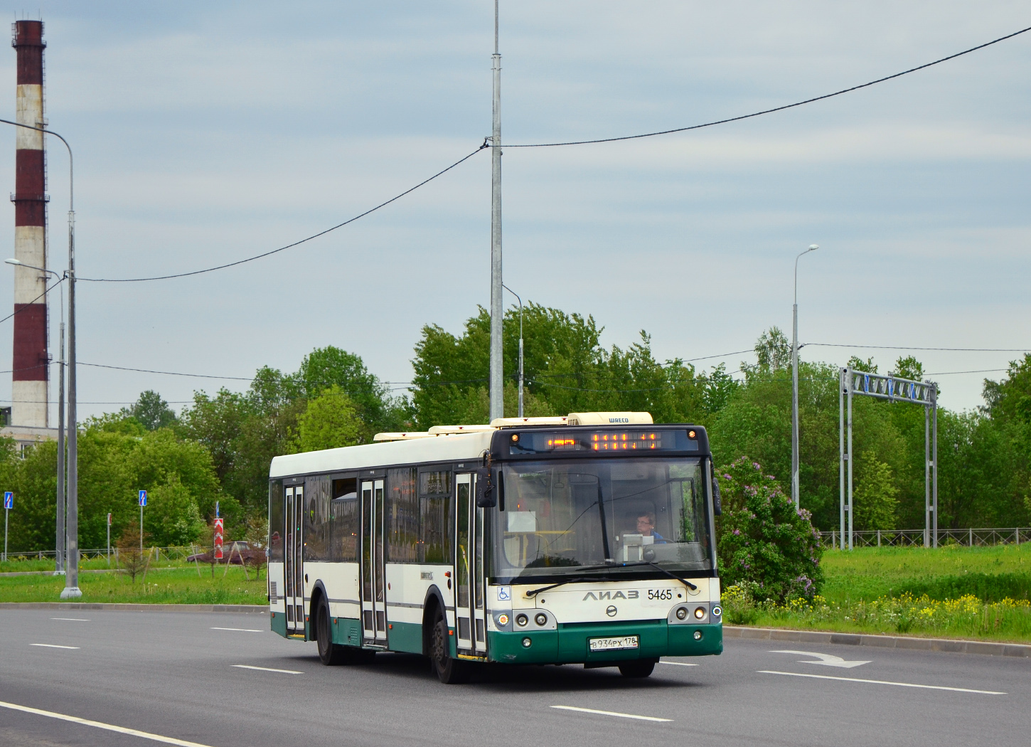 Санкт-Петербург, ЛиАЗ-5292.60 № 5465