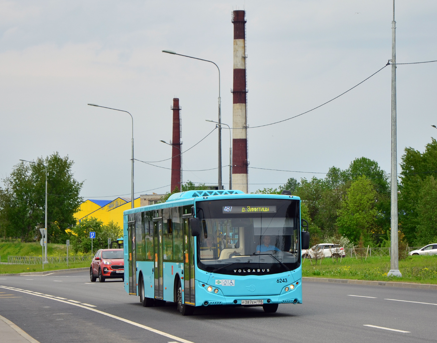 Санкт-Петербург, Volgabus-5270.G2 (LNG) № 6243