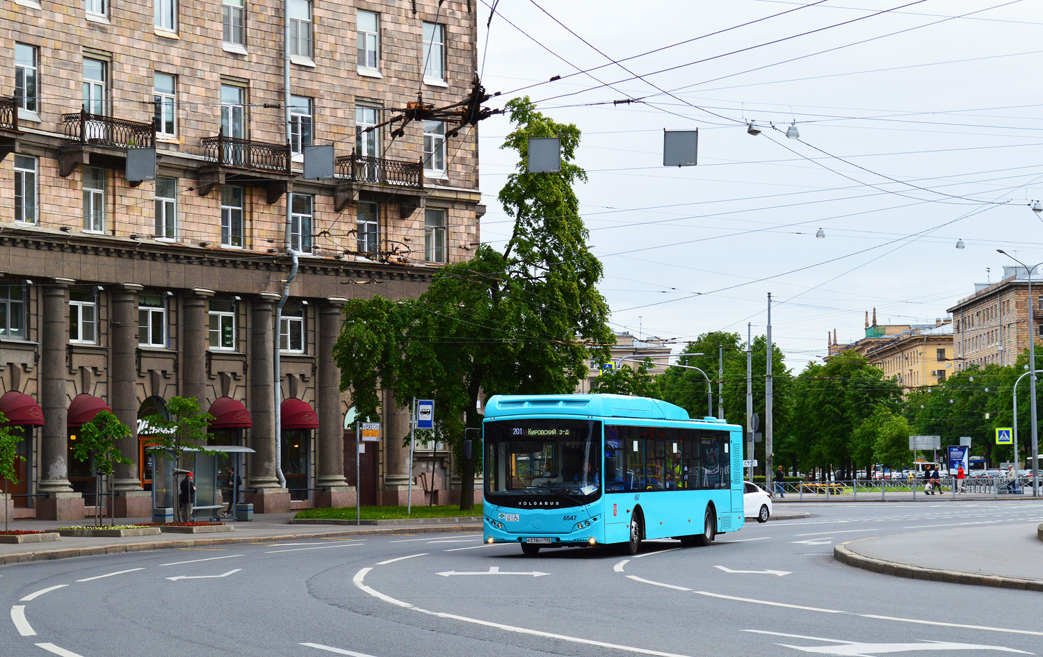 Санкт-Петербург, Volgabus-5270.G4 (CNG) № 6547