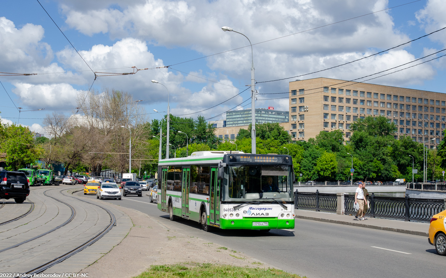 Москва, ЛиАЗ-5292.22 (2-2-2) № 040538