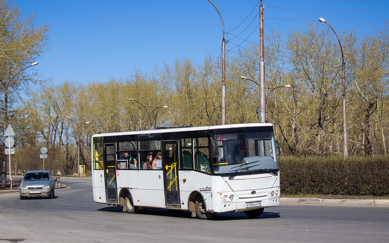 Свердловская область, Богдан А20111 № В 136 АН 196