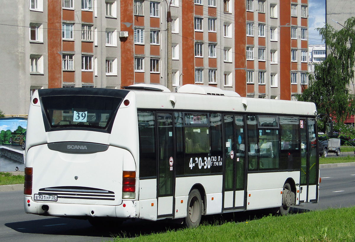 Вологодская область, Scania OmniLink I (Скания-Питер) № Е 931 УР 35