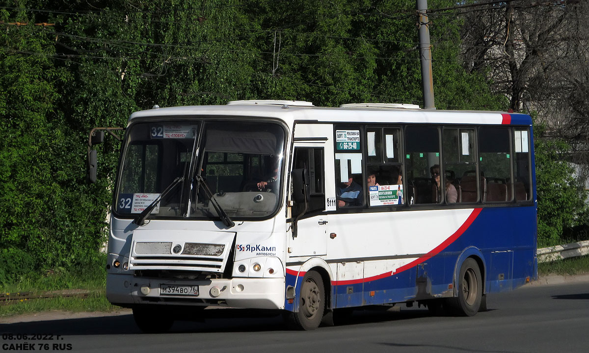 Ярославская область, ПАЗ-320412-05 № 3111