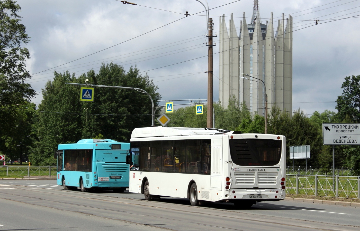 Санкт-Петербург, Volgabus-5270.G2 (CNG) № 5970