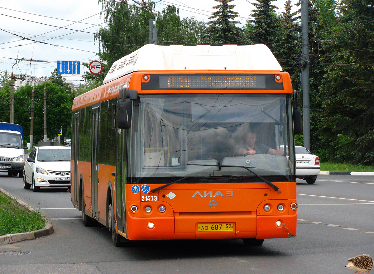 Нижегородская область, ЛиАЗ-5292.67 (CNG) № 21473