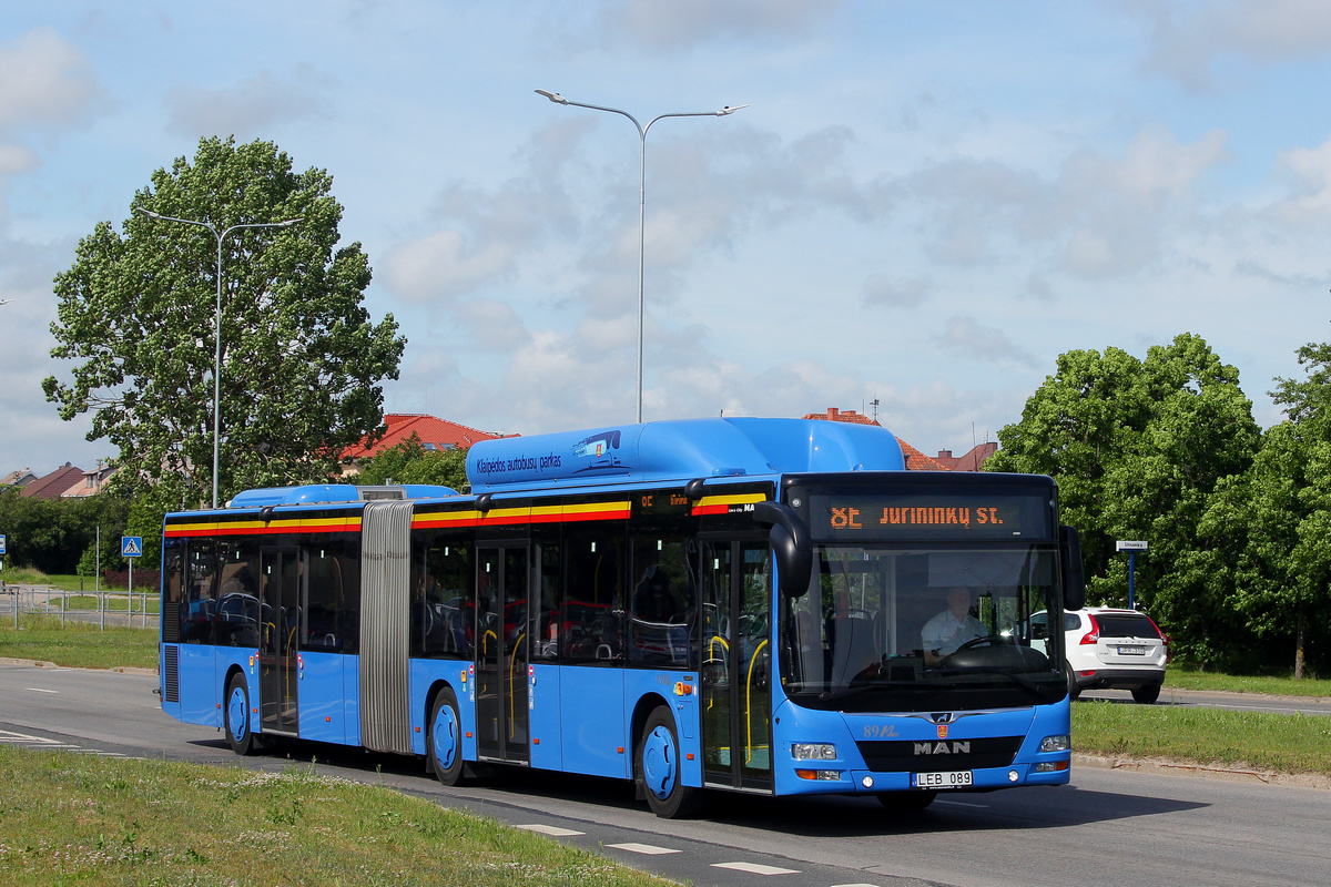 Литва, MAN A23 Lion's City G NG313 CNG № 89