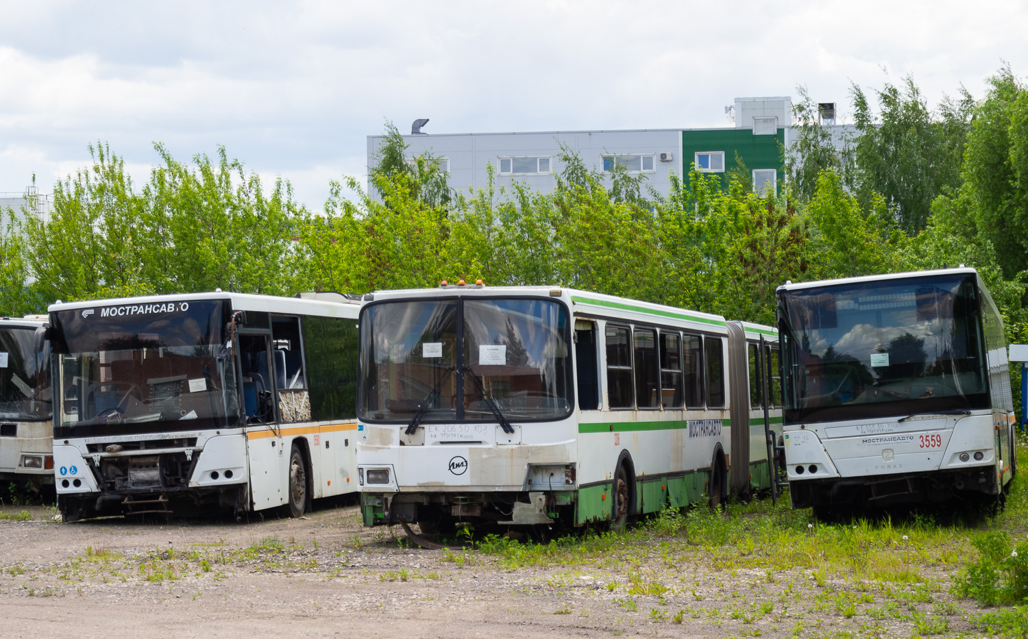 Όμπλαστ της Μόσχας, LiAZ-6212.01 # 050122; Όμπλαστ της Μόσχας, GolAZ-622810-10 # 050176