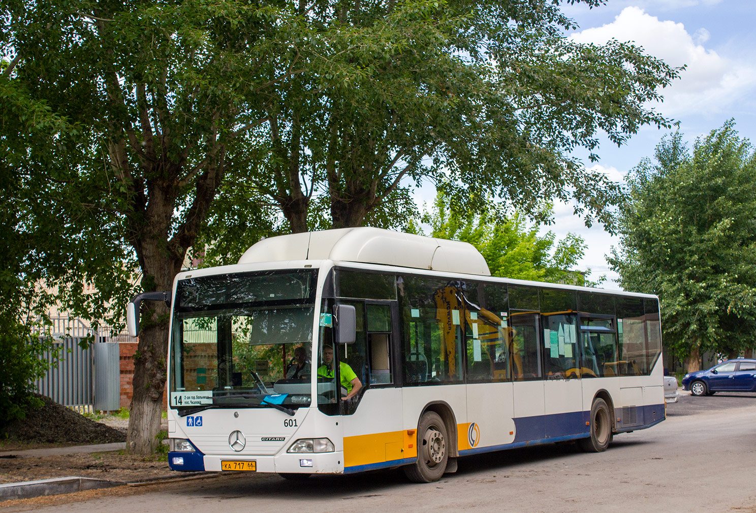 Свердловская область, Mercedes-Benz O530 Citaro CNG № КА 717 66