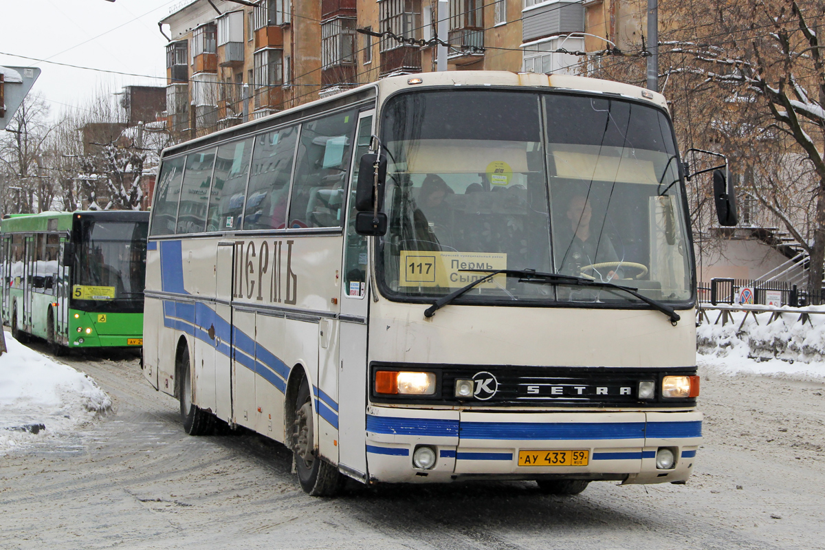 Пермский край, Setra S214HD № АУ 433 59