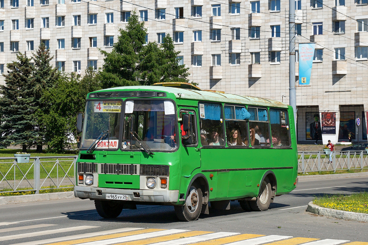 Архангельская область, ПАЗ-32054 № Н 965 УУ 29