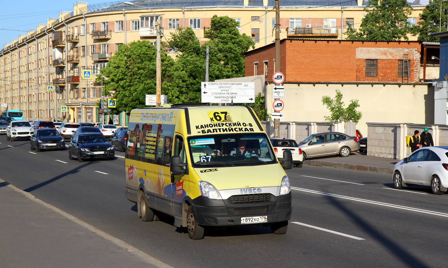 Санкт-Петербург, Нижегородец-2227UU (IVECO Daily) № Т 892 ХО 178