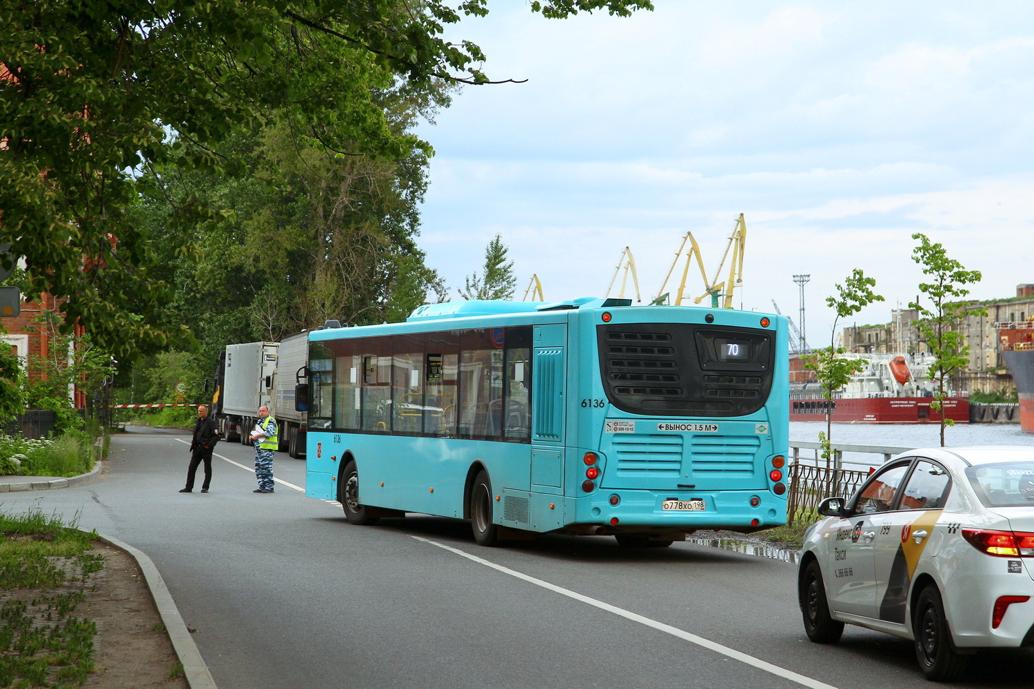 Санкт-Петербург, Volgabus-5270.G2 (LNG) № 6136