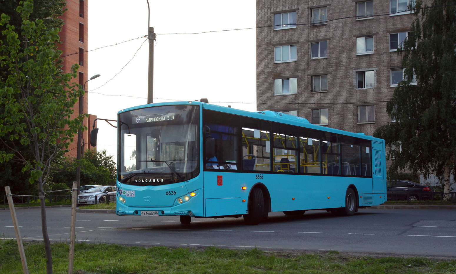 Санкт-Петербург, Volgabus-5270.G4 (LNG) № 6636
