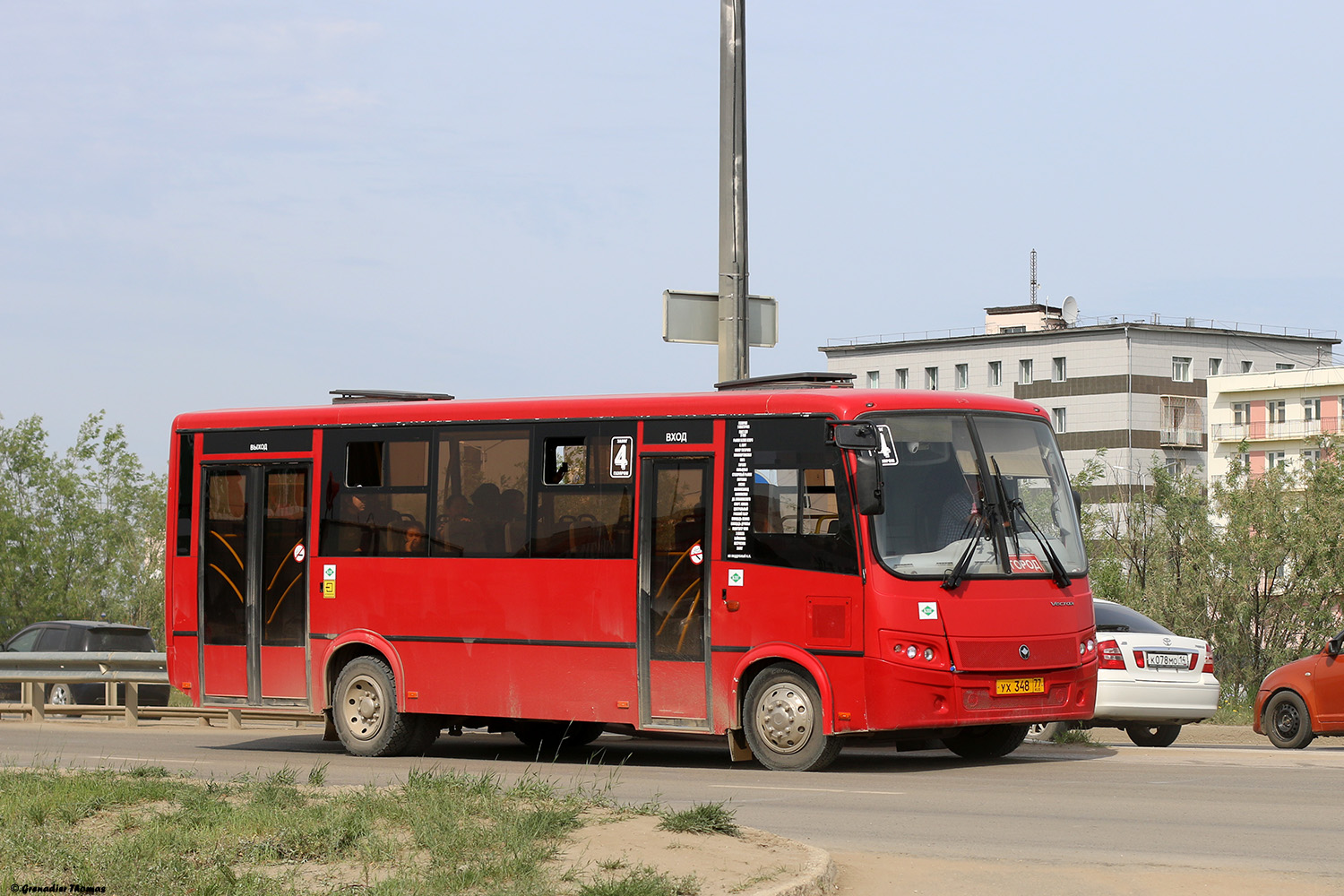 Саха (Якутия), ПАЗ-320414-14 "Вектор" № УХ 348 77