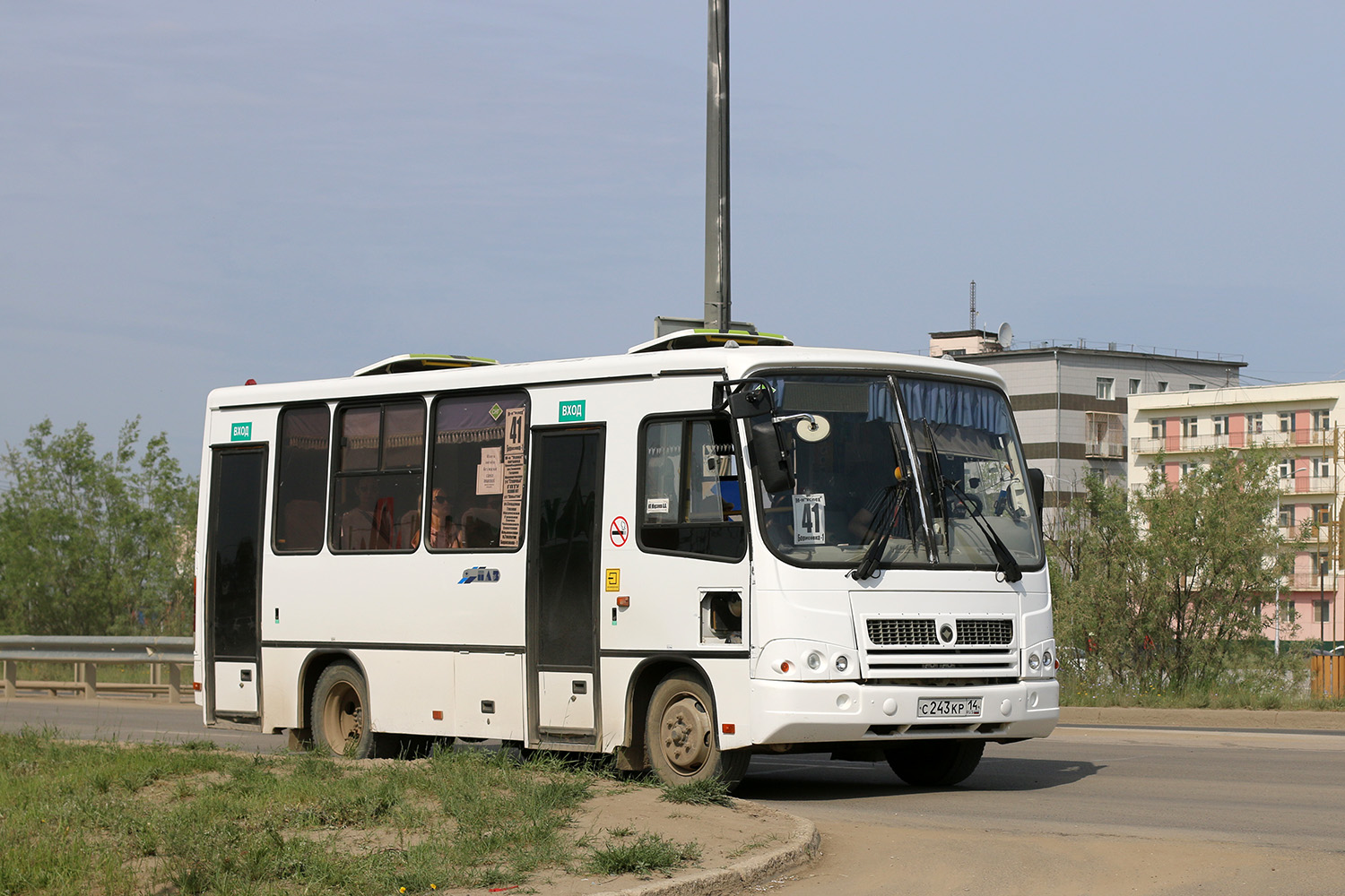 Саха (Якутия), ПАЗ-320302-08 № С 243 КР 14