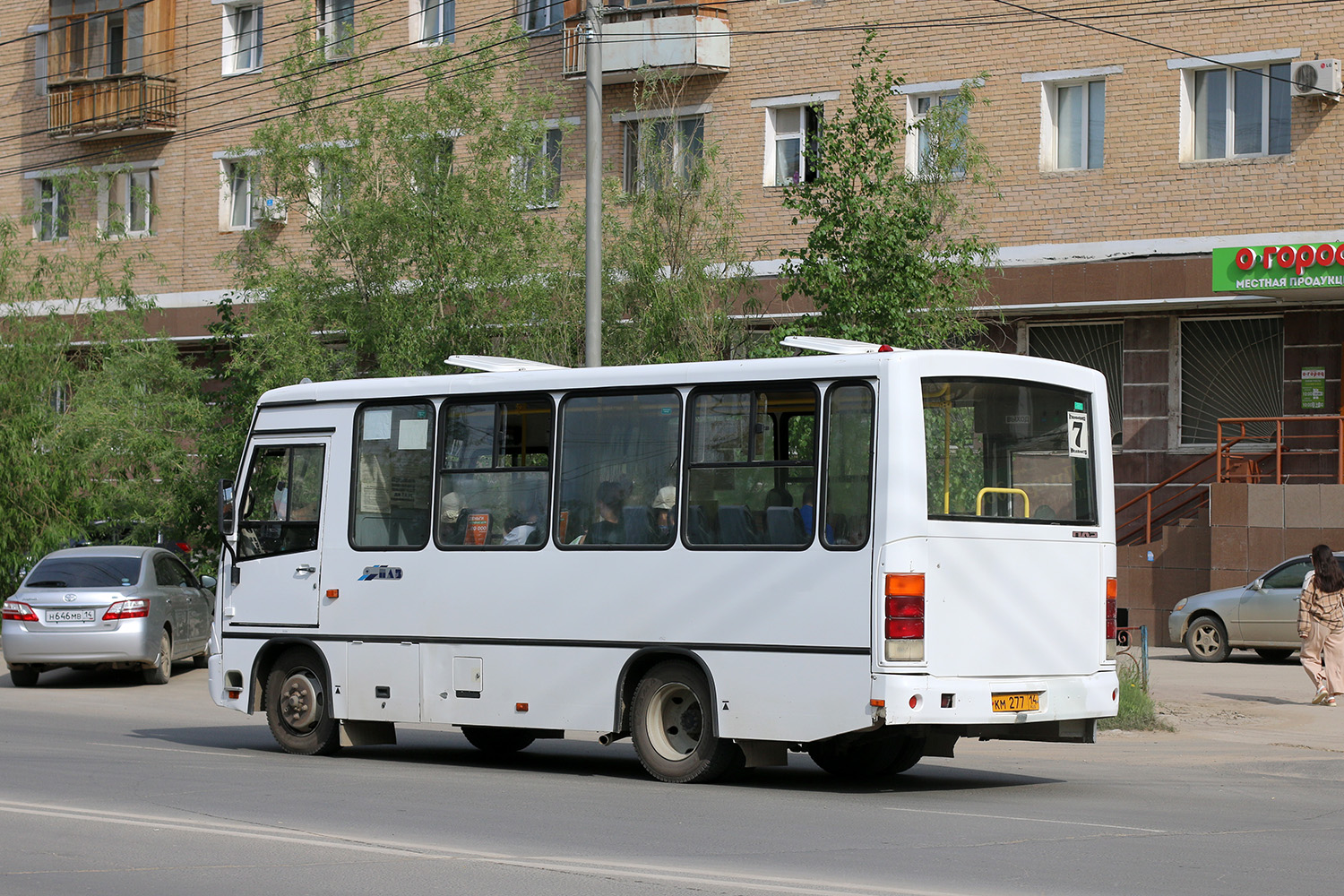 Саха (Якутия), ПАЗ-320302-08 № КМ 277 14