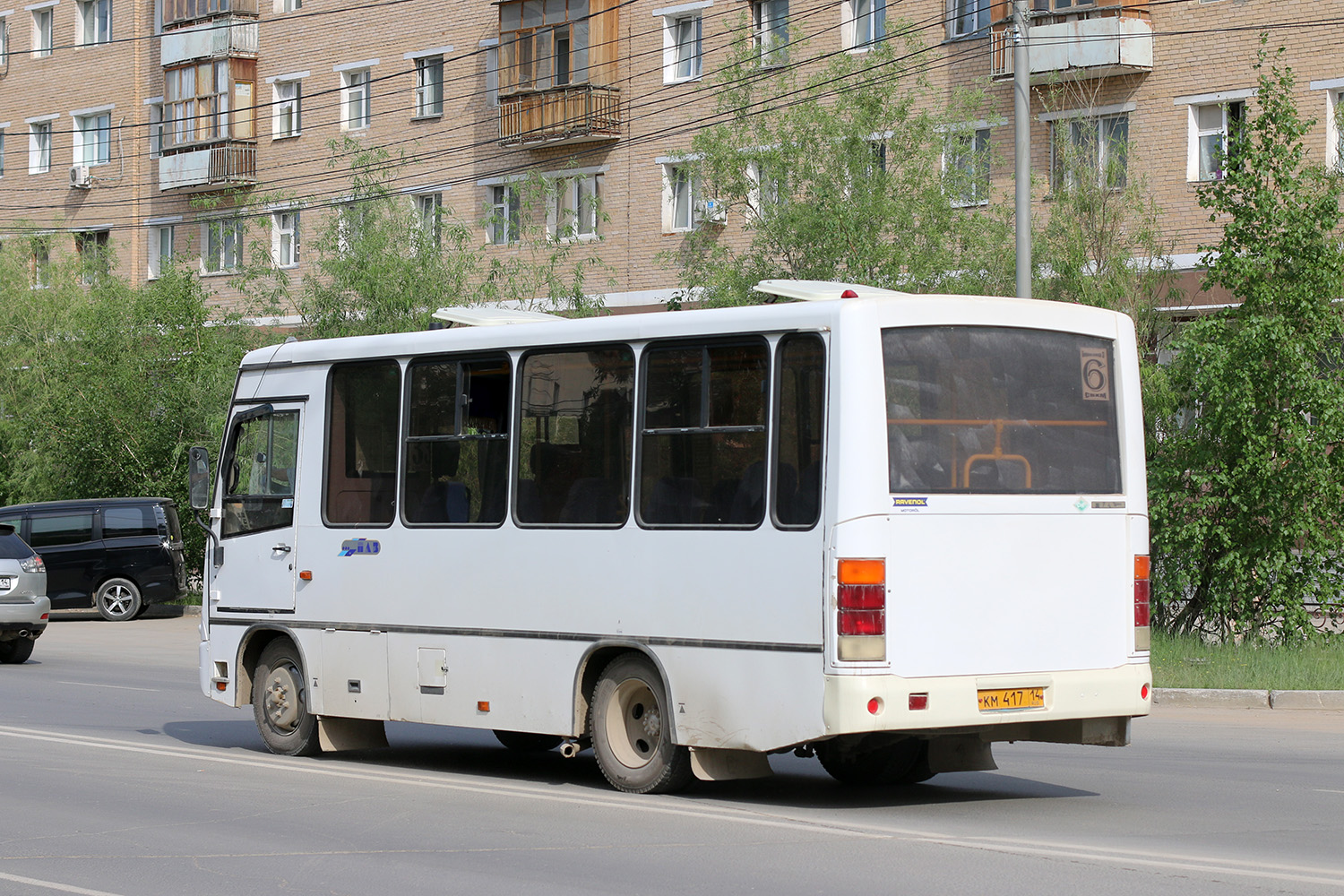 Саха (Якутия), ПАЗ-320302-08 № КМ 417 14