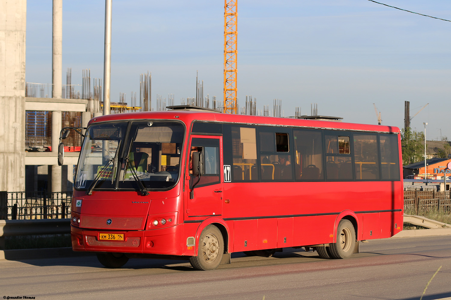 Саха (Якутия), ПАЗ-320414-14 "Вектор" № КМ 336 14